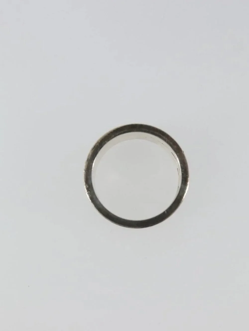 GUCCI Branded G Ring Ag925 Silver Auth SW2379V